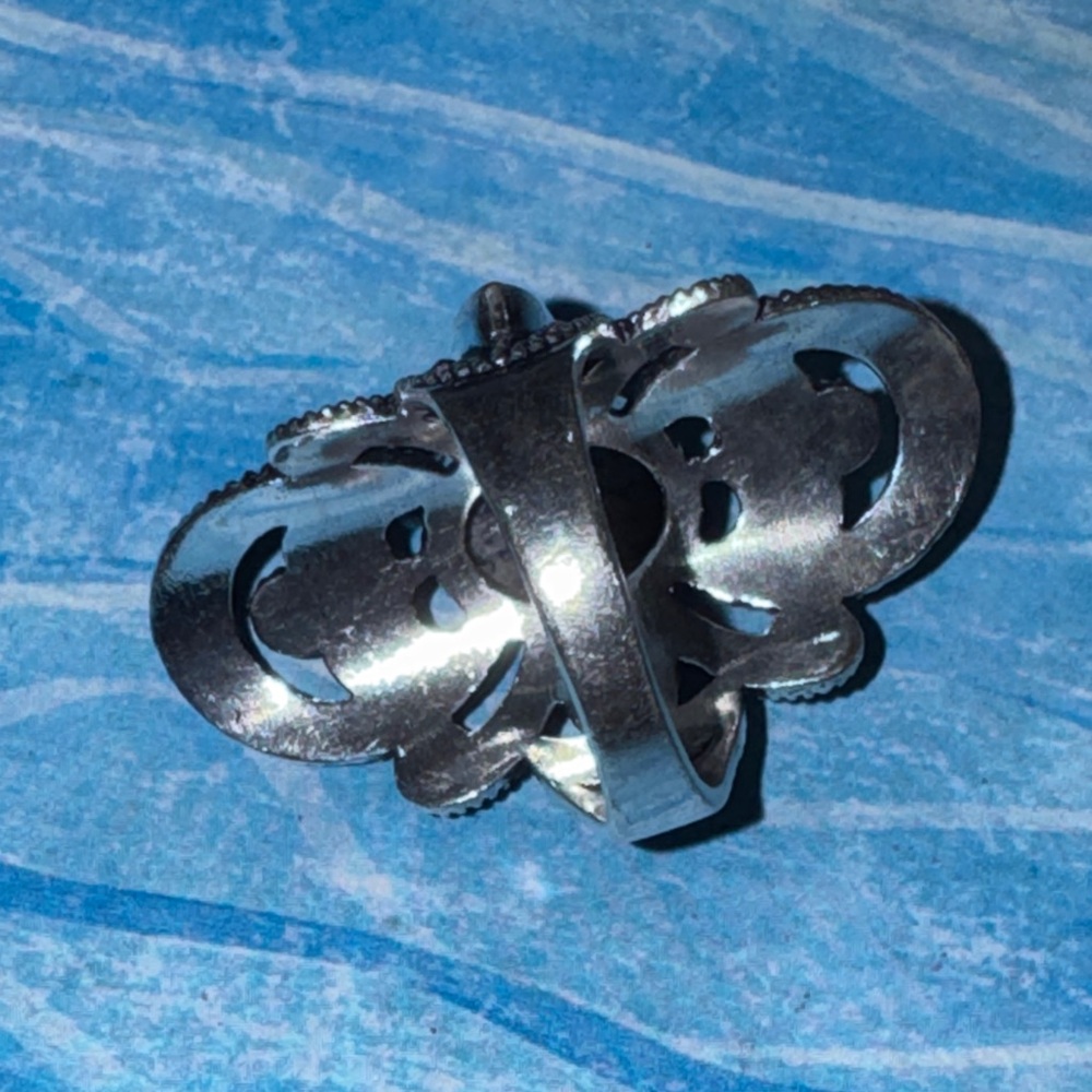 Silver Lapis Lazuli Silver Ring - image 5